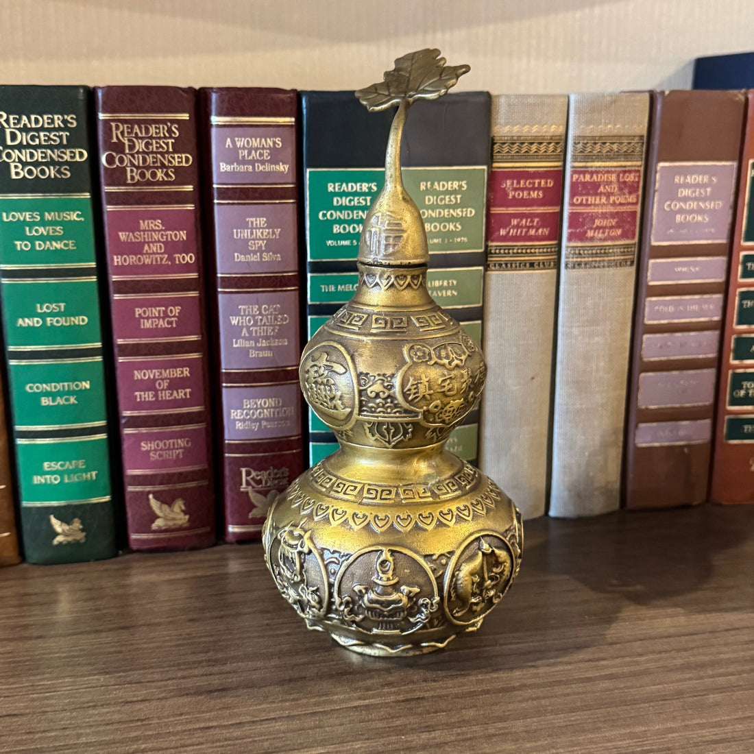 Brass Wu Lou for Strong Health Protection 21cm Default Title - Feng Shui Charms - Royal Dragon Decor Philippines