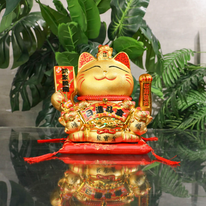 Great &amp; Golden Lucky Cat for Business Success 30cm