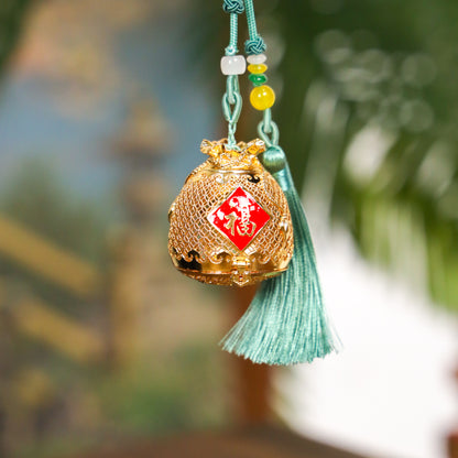 Golden Reserve of Daily Abundance Brass 5cm