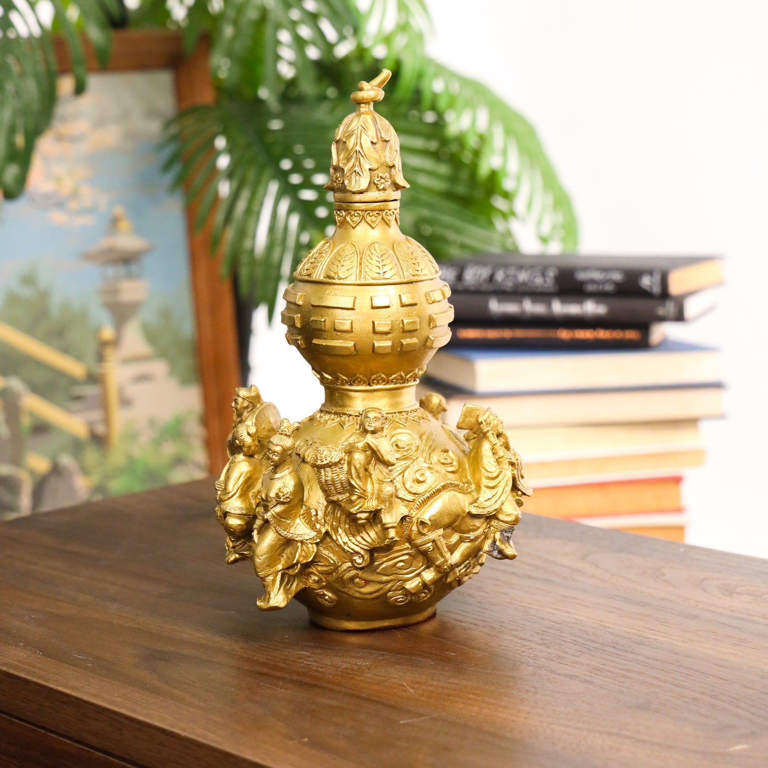 Big Brass Wu Lou of the Eight Immortals 28cm