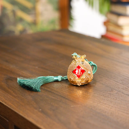 Golden Reserve of Daily Abundance Brass 5cm