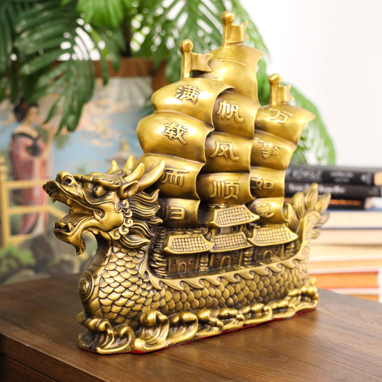 Imperial Dragon Ship for Business Expansion 29cm