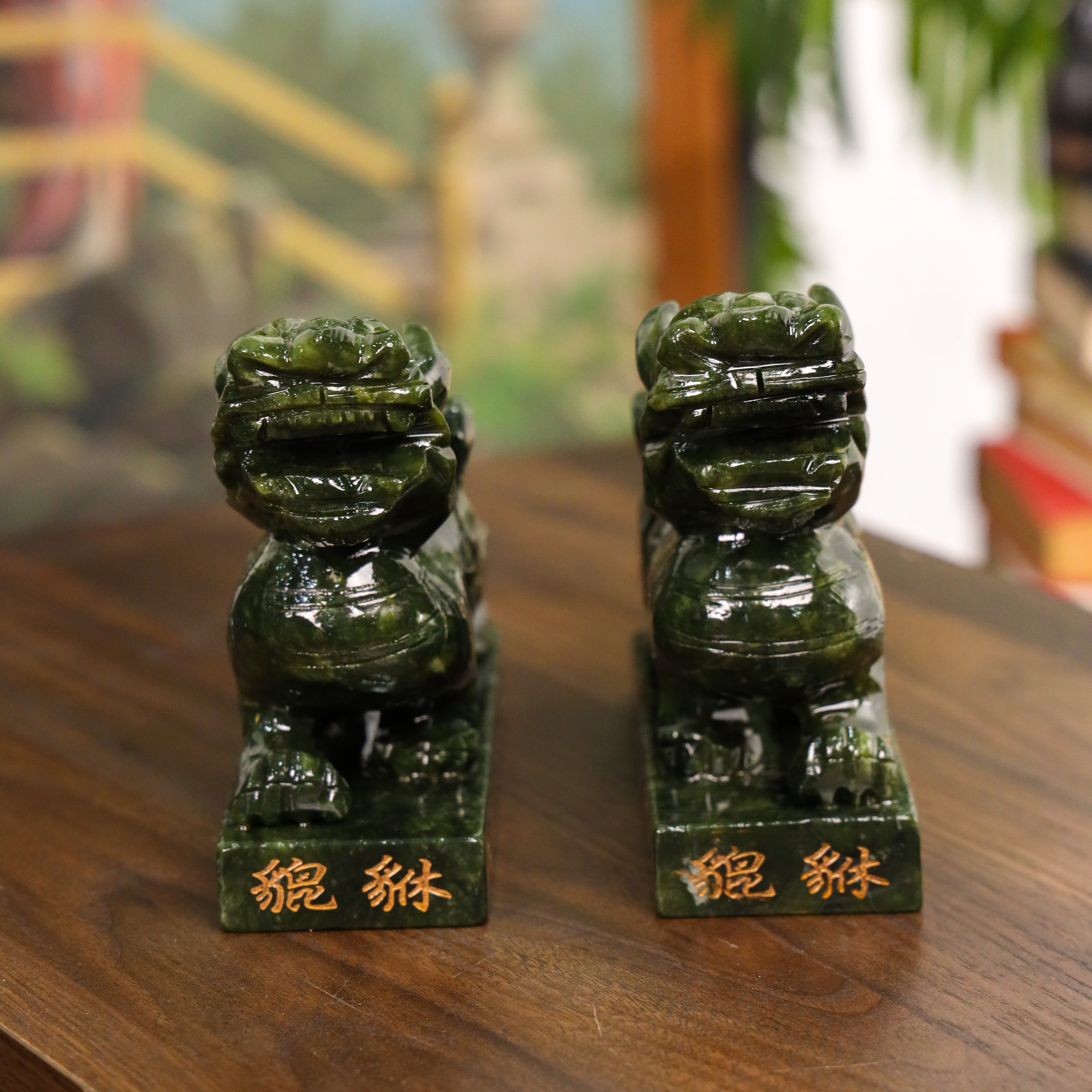 Loyal Protectors of Prosperity Pi Yao Pair 18cm