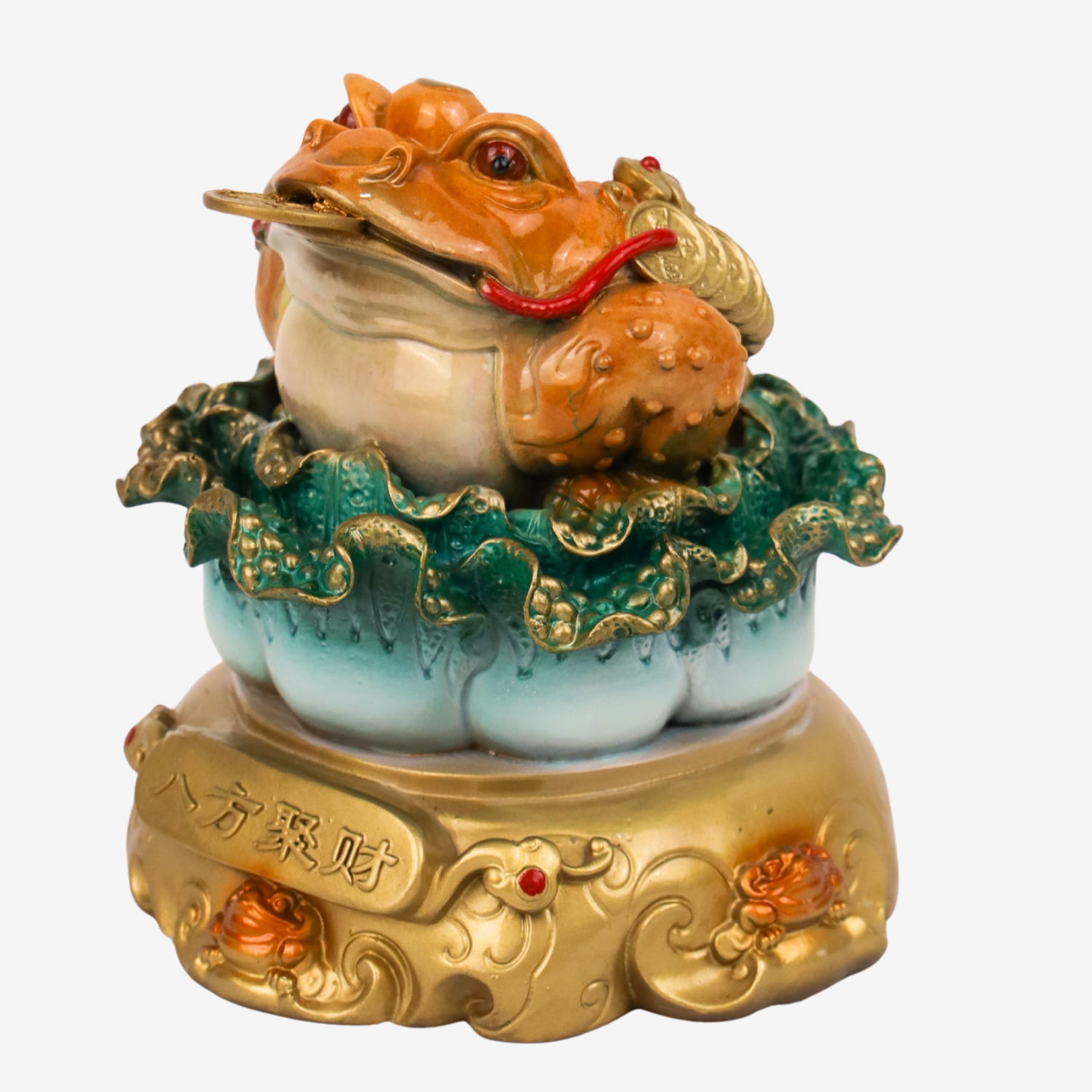 Harvester of Fortune - Money Frog &amp; Cabbage 14cm