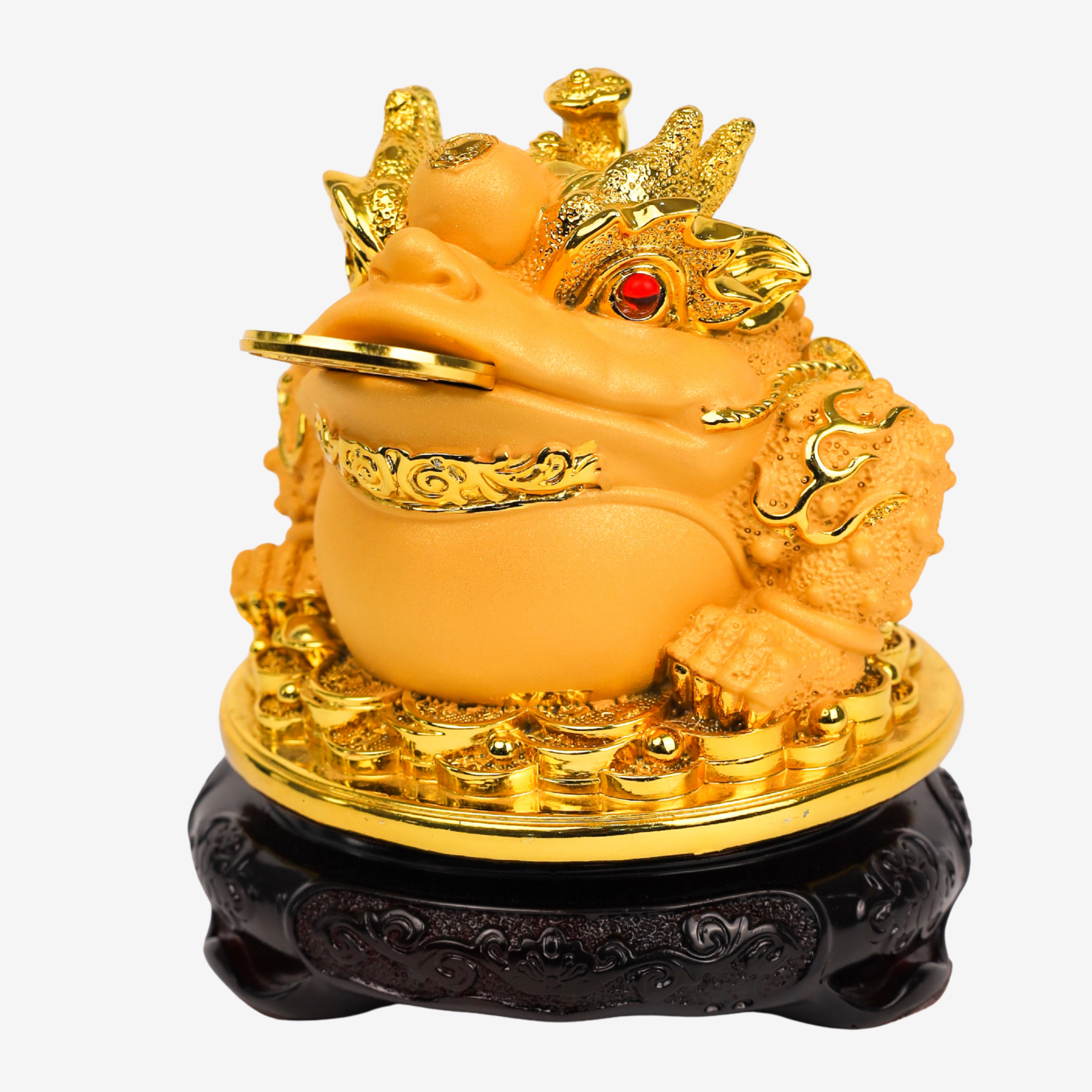 Golden Blessings Good Luck Money Frog 15cm