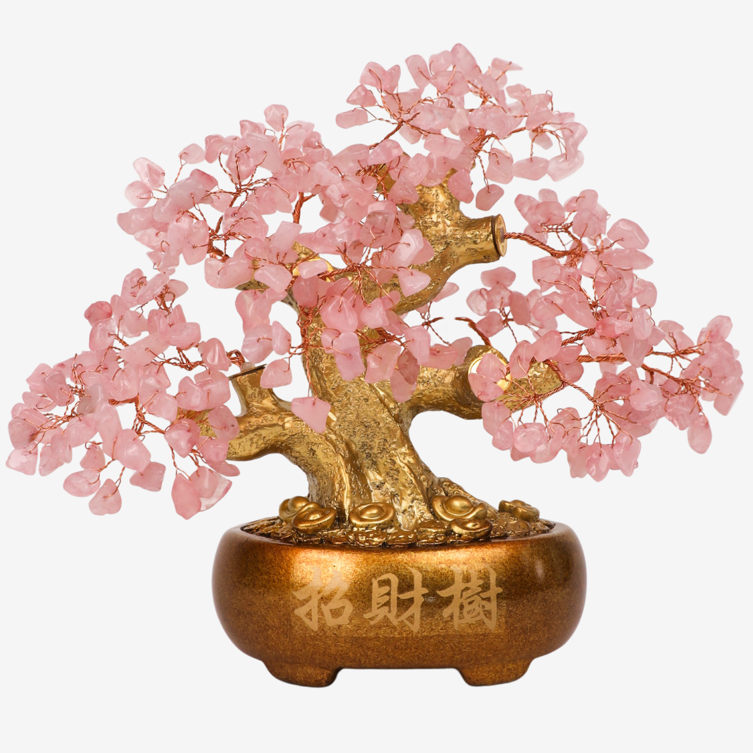 Rose Quartz Blossom Tree for Positive Energy 22cm