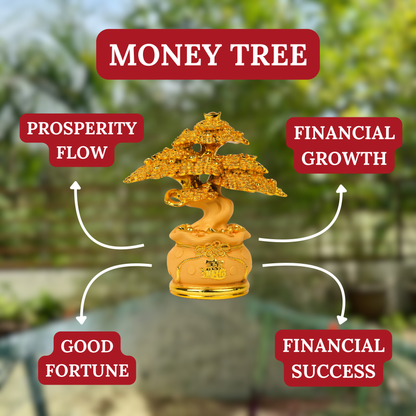 Little Golden Money Tree for Daily Gains 16cm