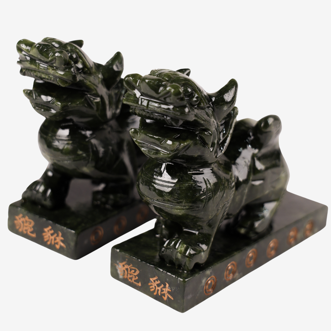 Loyal Protectors of Prosperity Pi Yao Pair 18cm