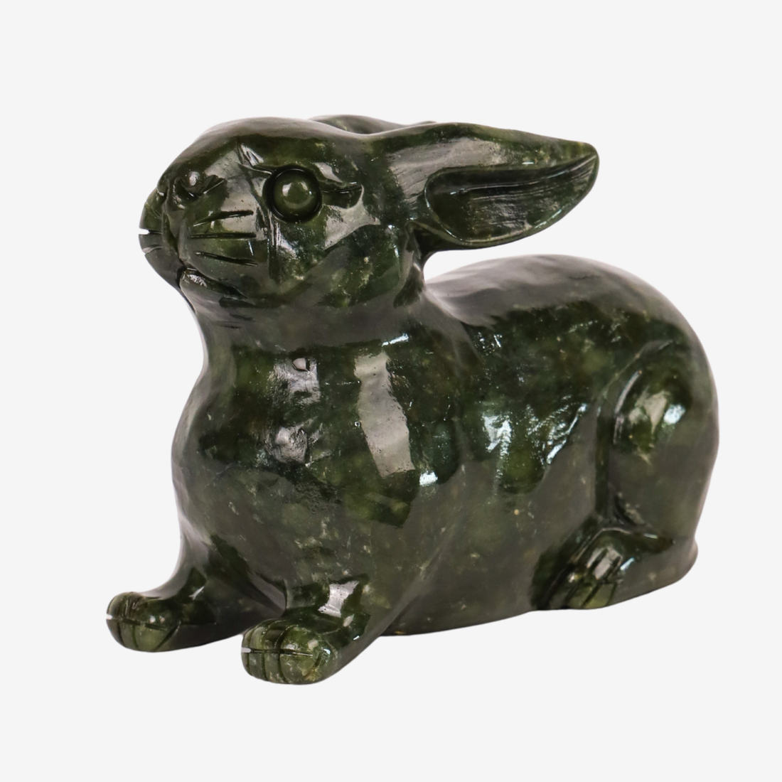 Jade Zodiac Rabbit for Helpful Kindness 14cm