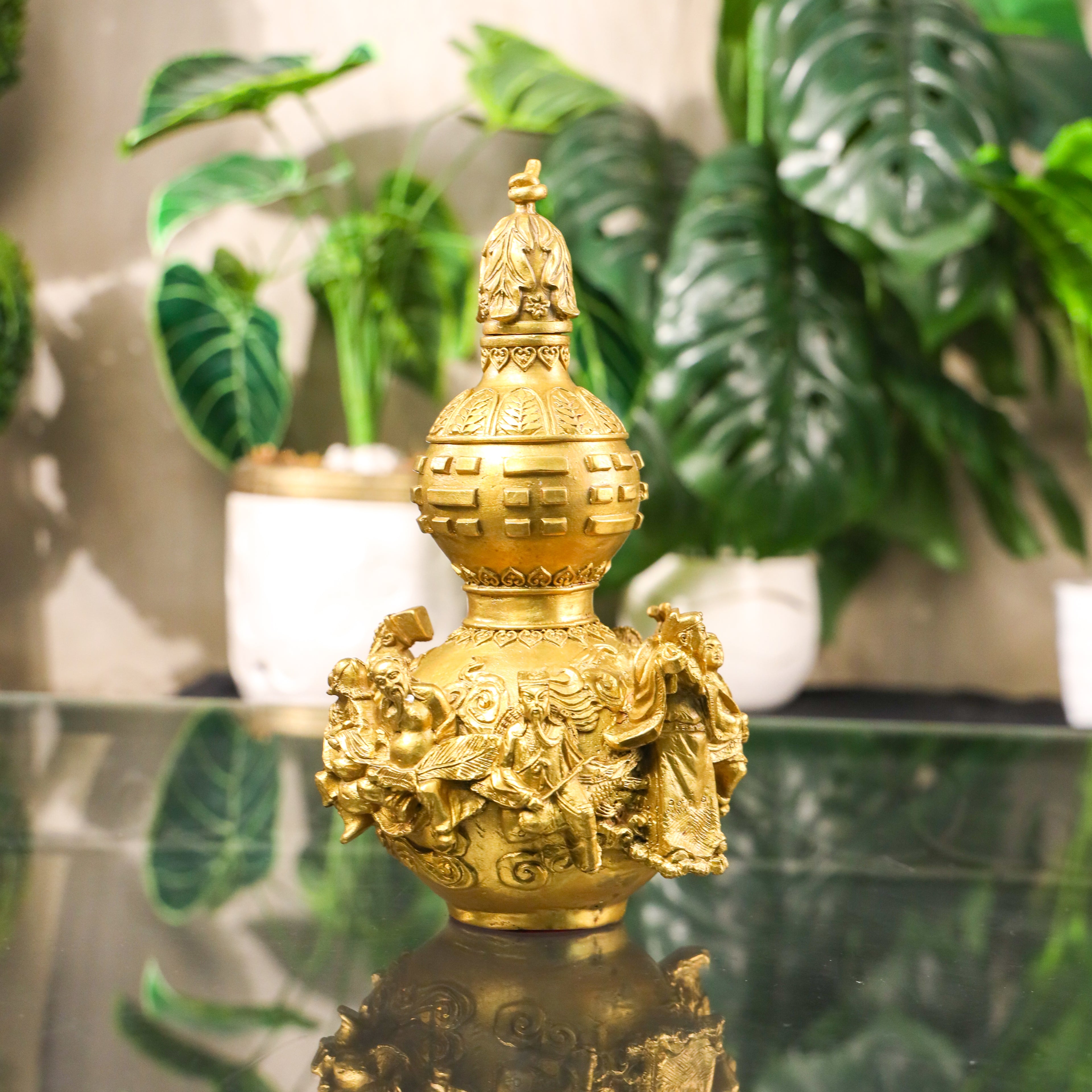 Big Brass Wu Lou of the Eight Immortals 28cm