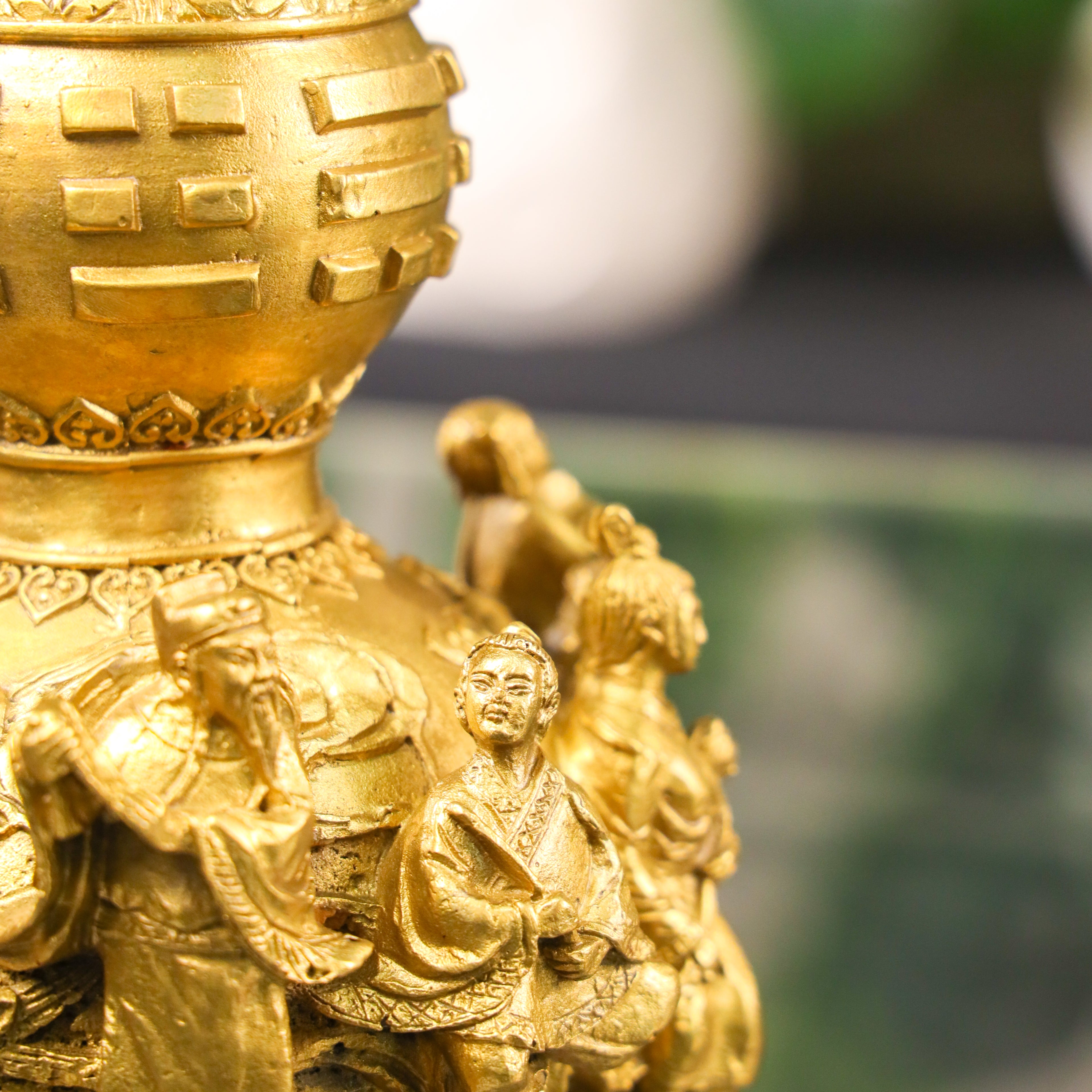 Big Brass Wu Lou of the Eight Immortals 28cm