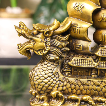 Imperial Dragon Ship for Business Expansion 29cm