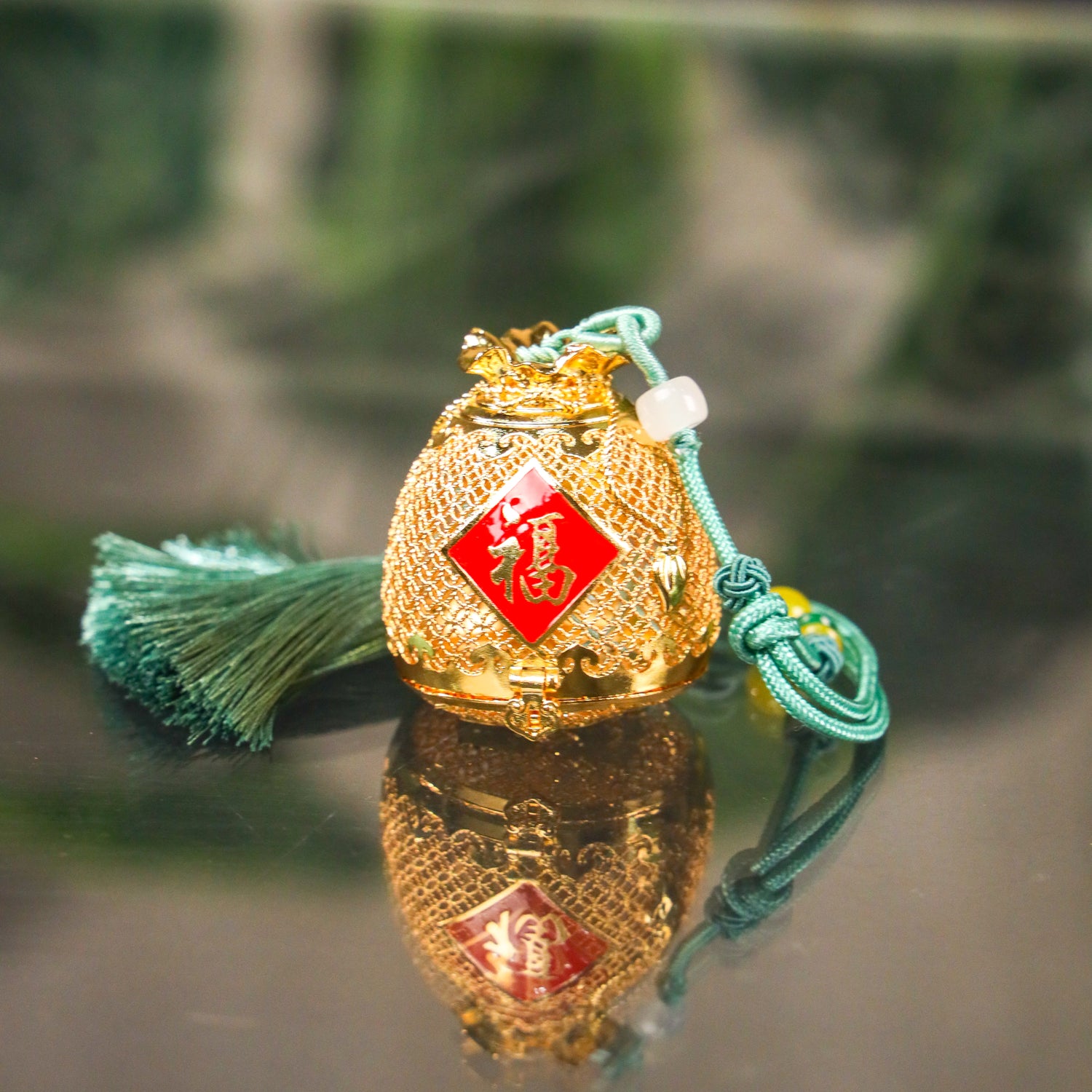 Golden Reserve of Daily Abundance Brass 5cm