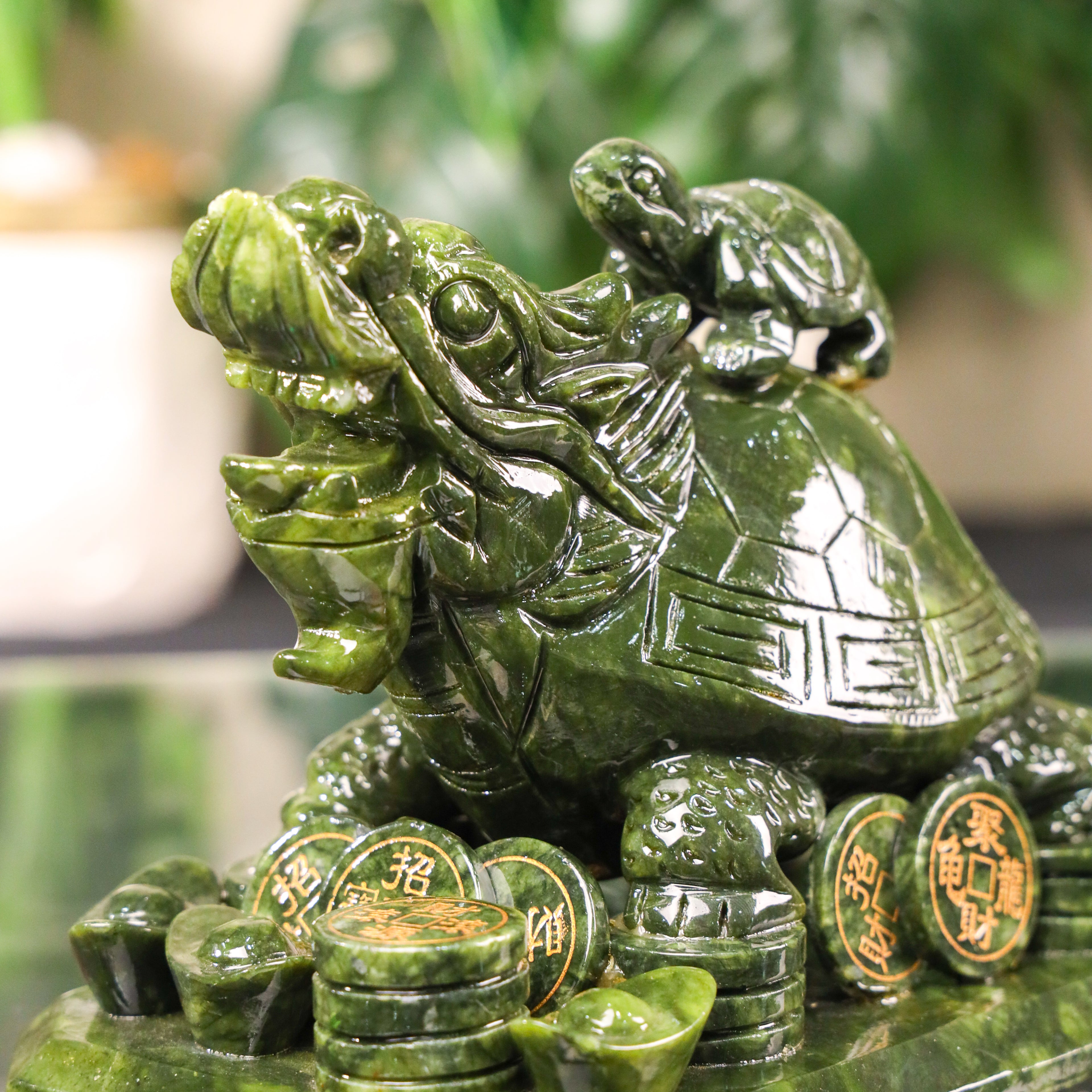 Ancestral Dragon Turtle of Long Success 23cm