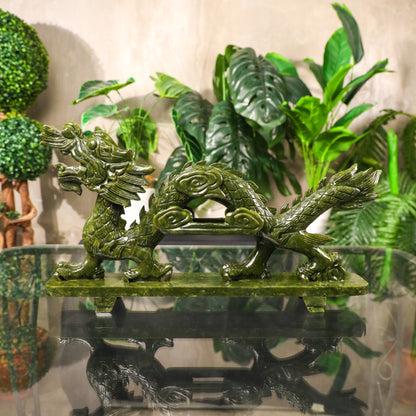 Great Jade Dragon of Boundless Energy 50cm