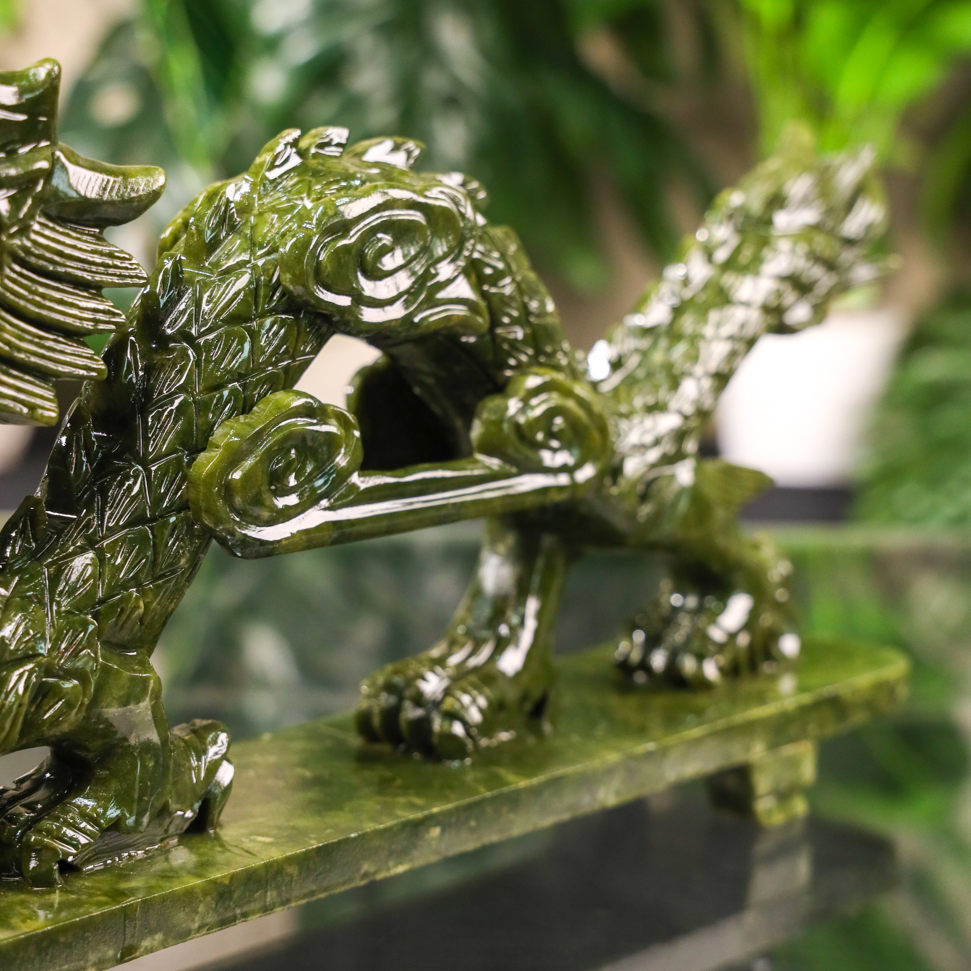 Great Jade Dragon of Boundless Energy 50cm