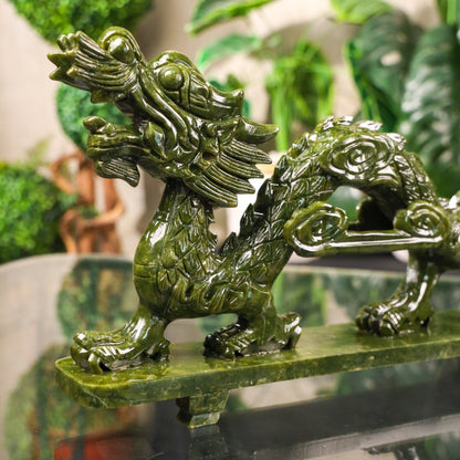 Great Jade Dragon of Boundless Energy 50cm