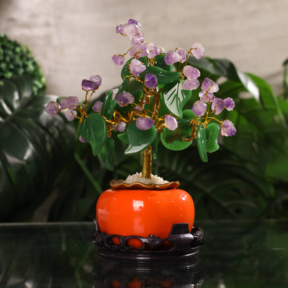 Amethyst Chunks Gem Tree in Vase 30cm