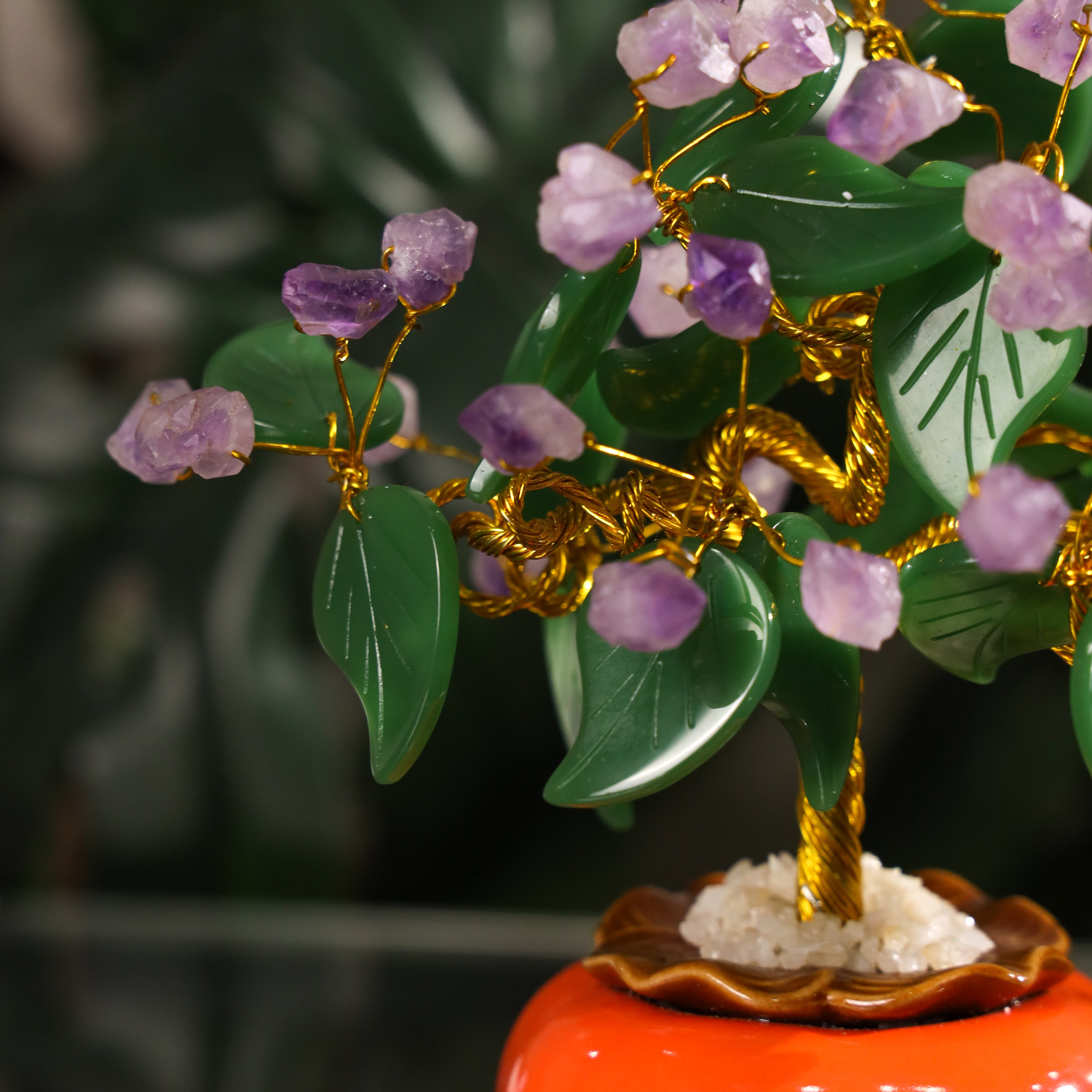 Amethyst Chunks Gem Tree in Vase 30cm