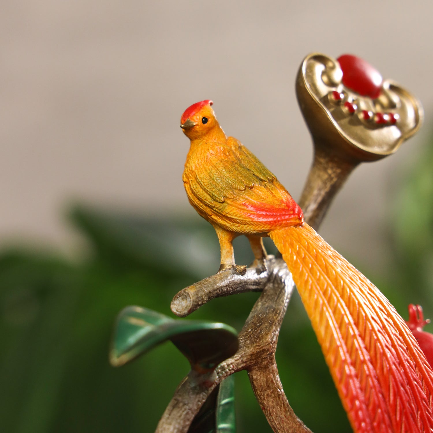 Fruits of Eternal Fortune - Red Pomegranate 28cm