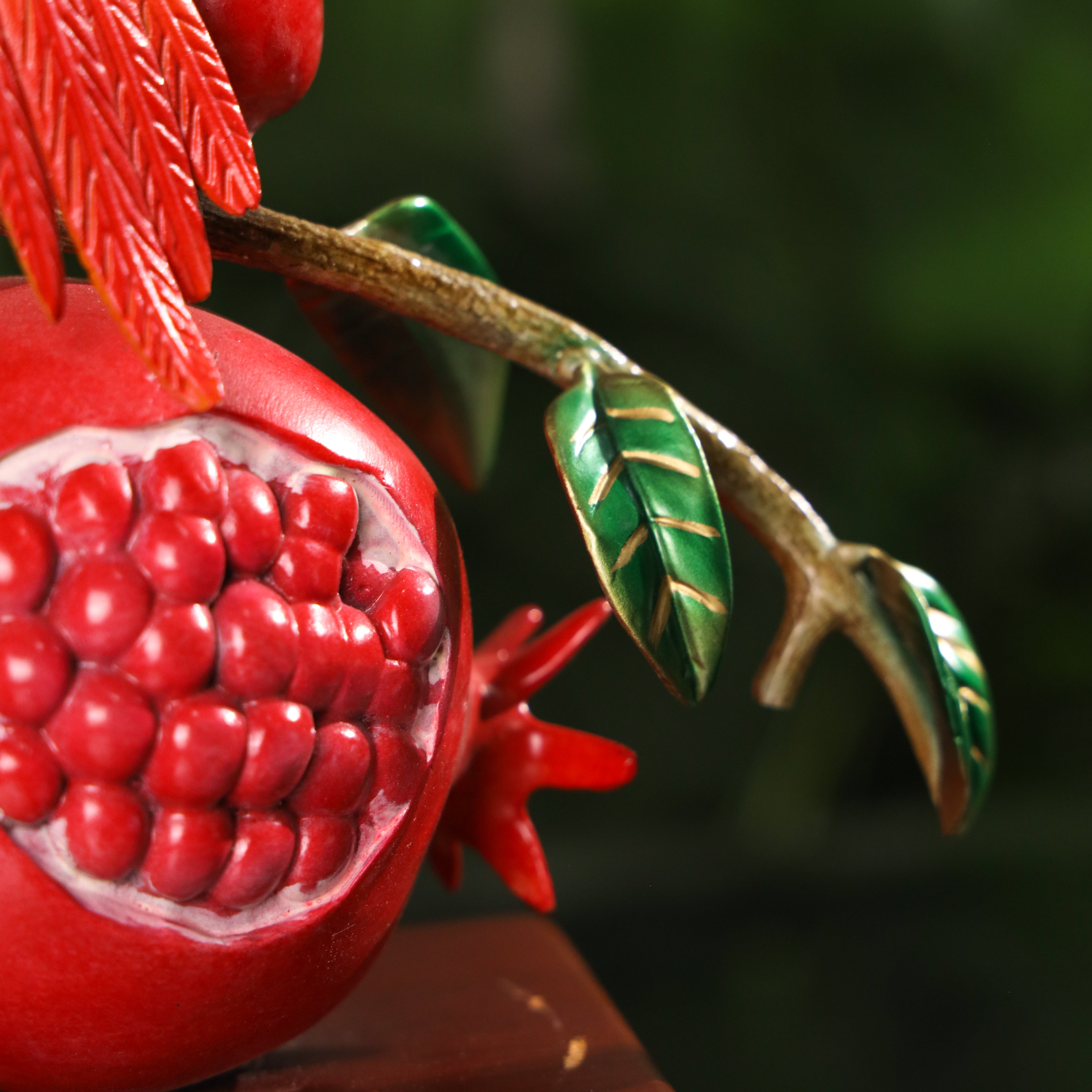 Fruits of Eternal Fortune - Red Pomegranate 28cm