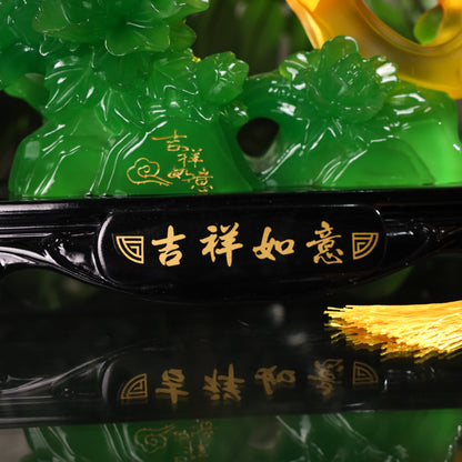 Imperial Orange Ru Yi for Favorable Outcomes 39cm