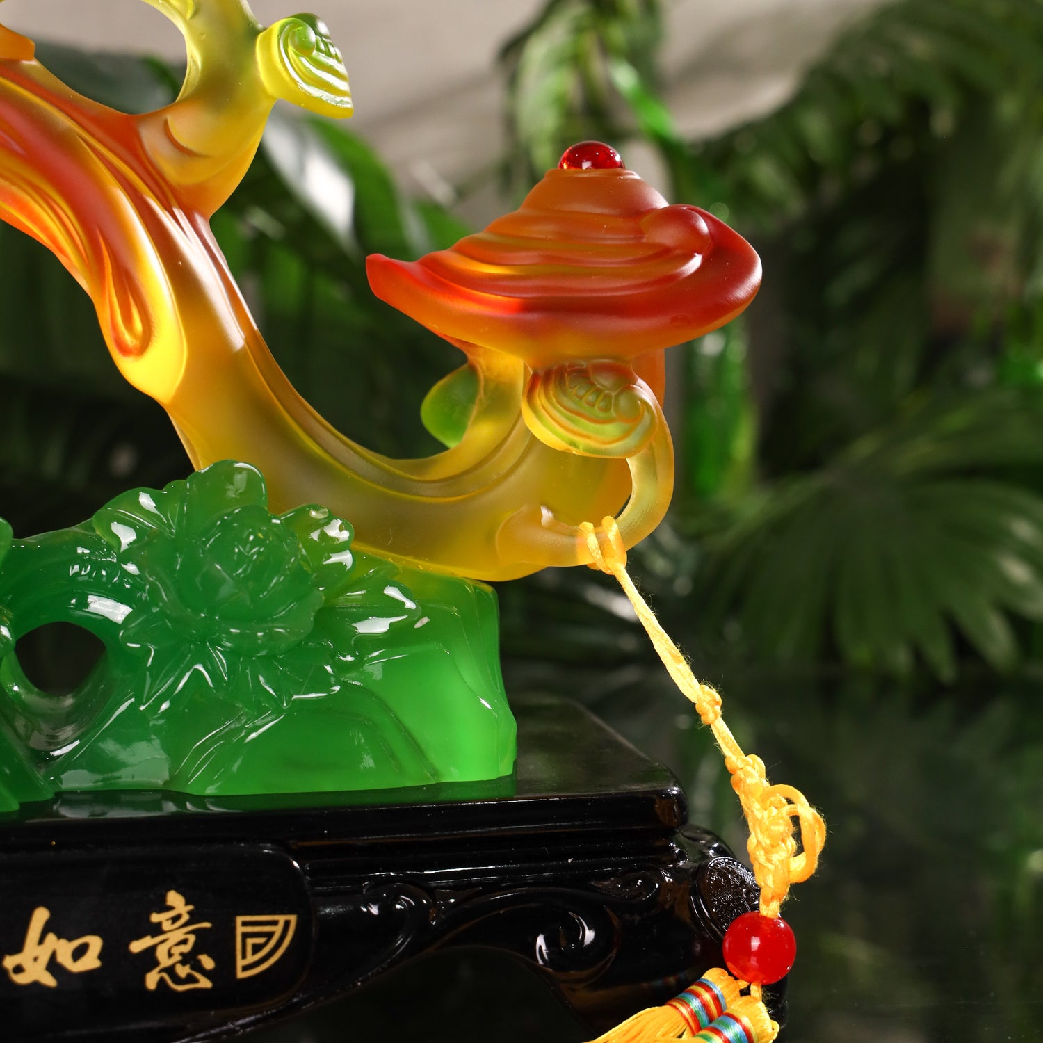 Imperial Orange Ru Yi for Favorable Outcomes 39cm