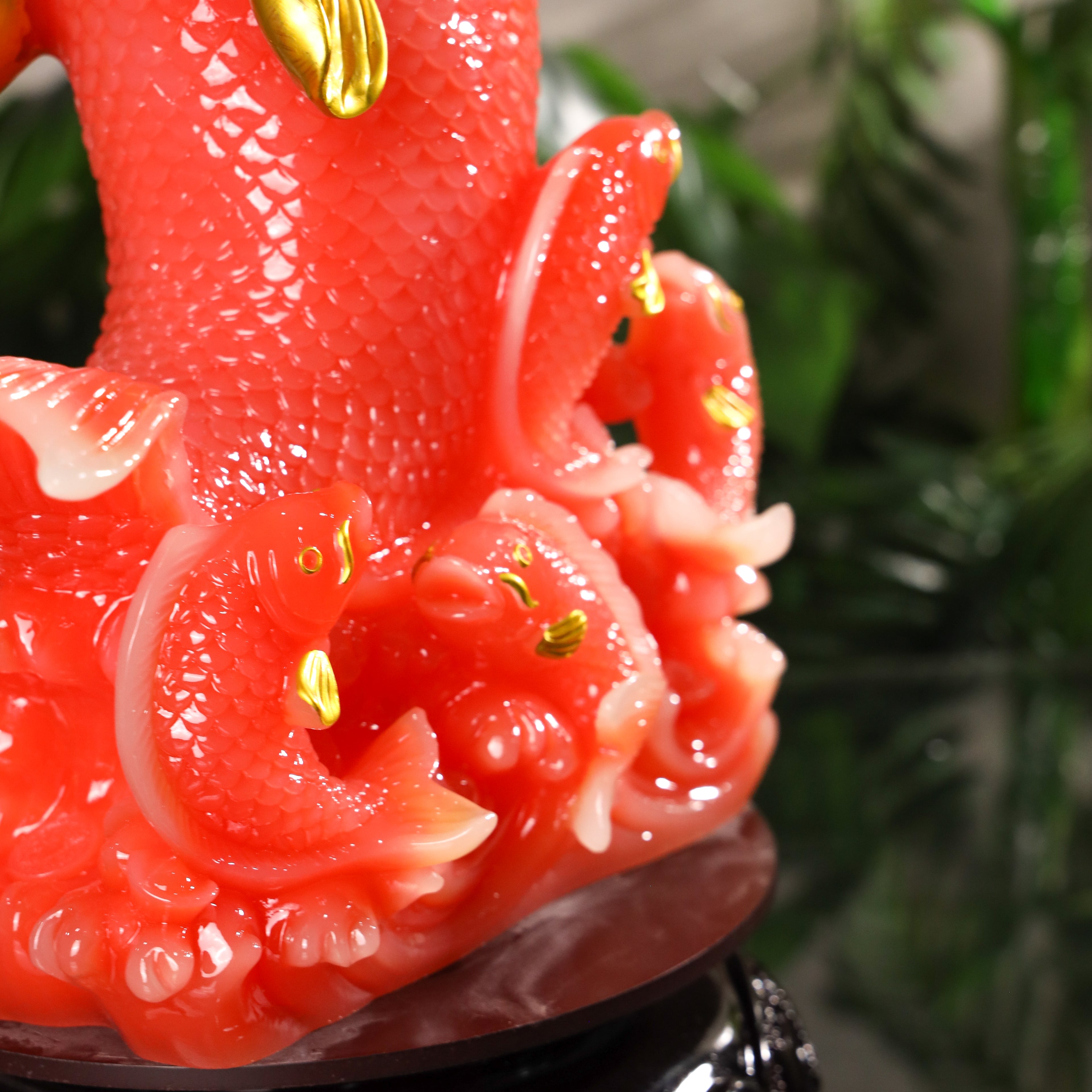 Red Rising Dragon Fish of Prosperity 42cm