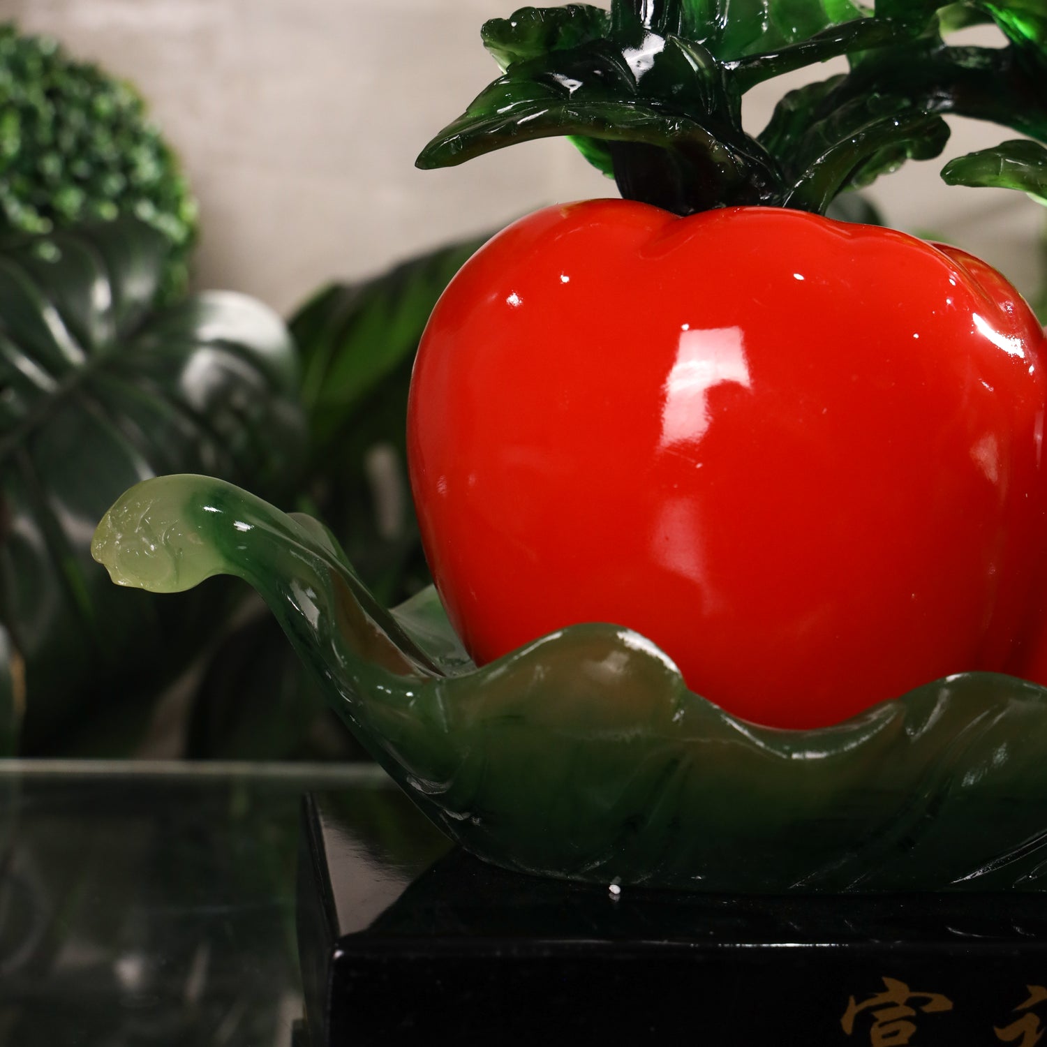 Lucky Pair of Apples for Good Relations 39cm