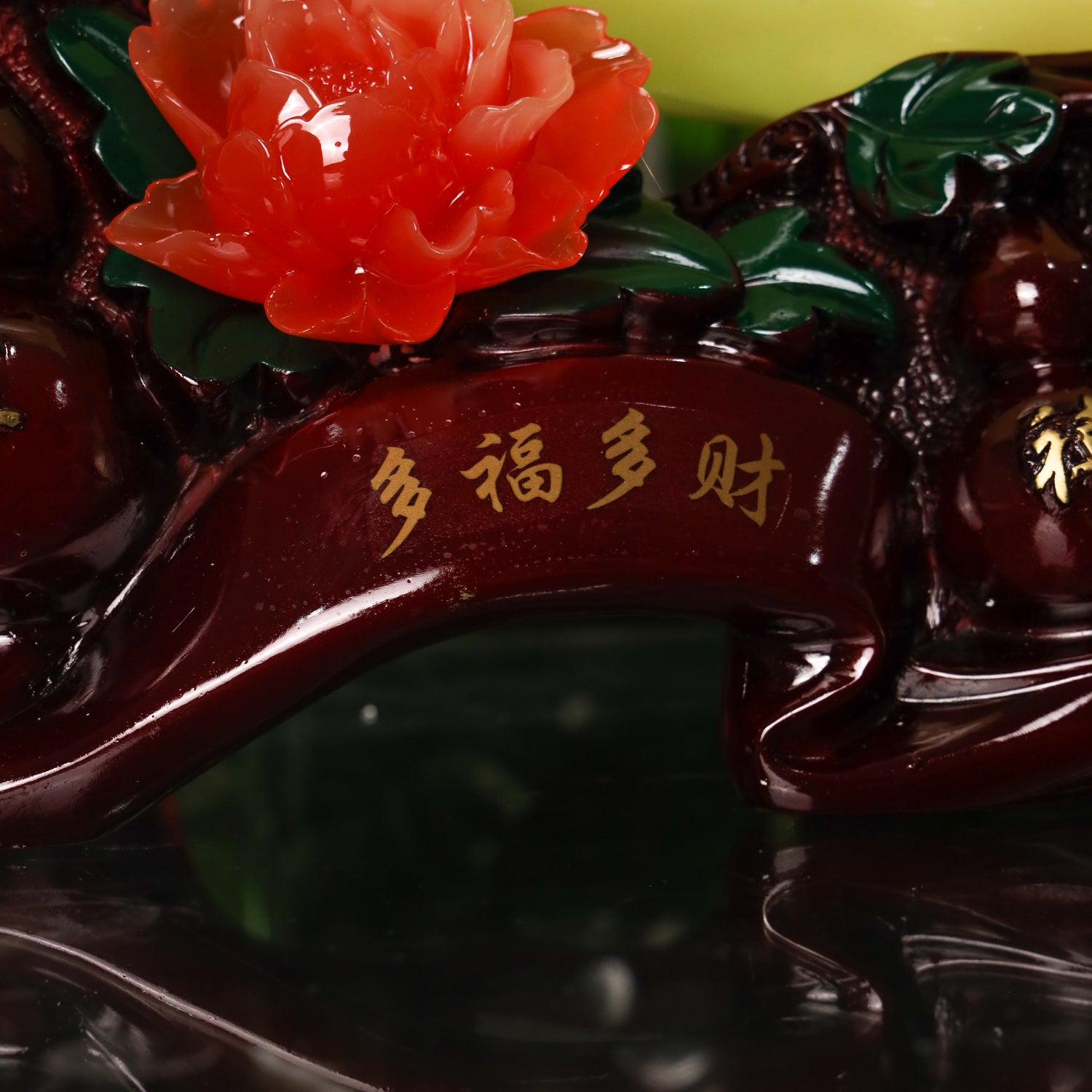 Health and Wealth Cabbage with Wu Lous 46cm