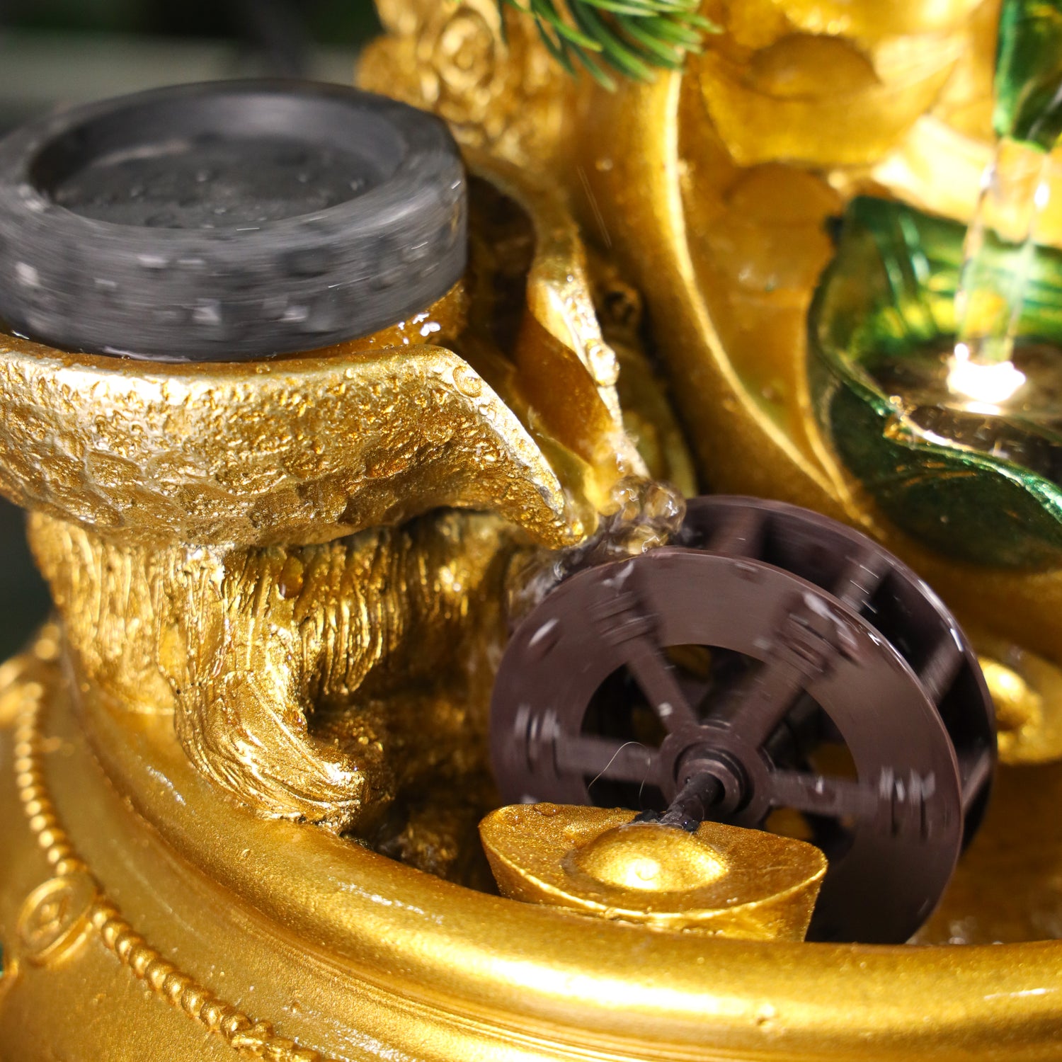 Spring of Good Health Wu Lou Fountain 30cm