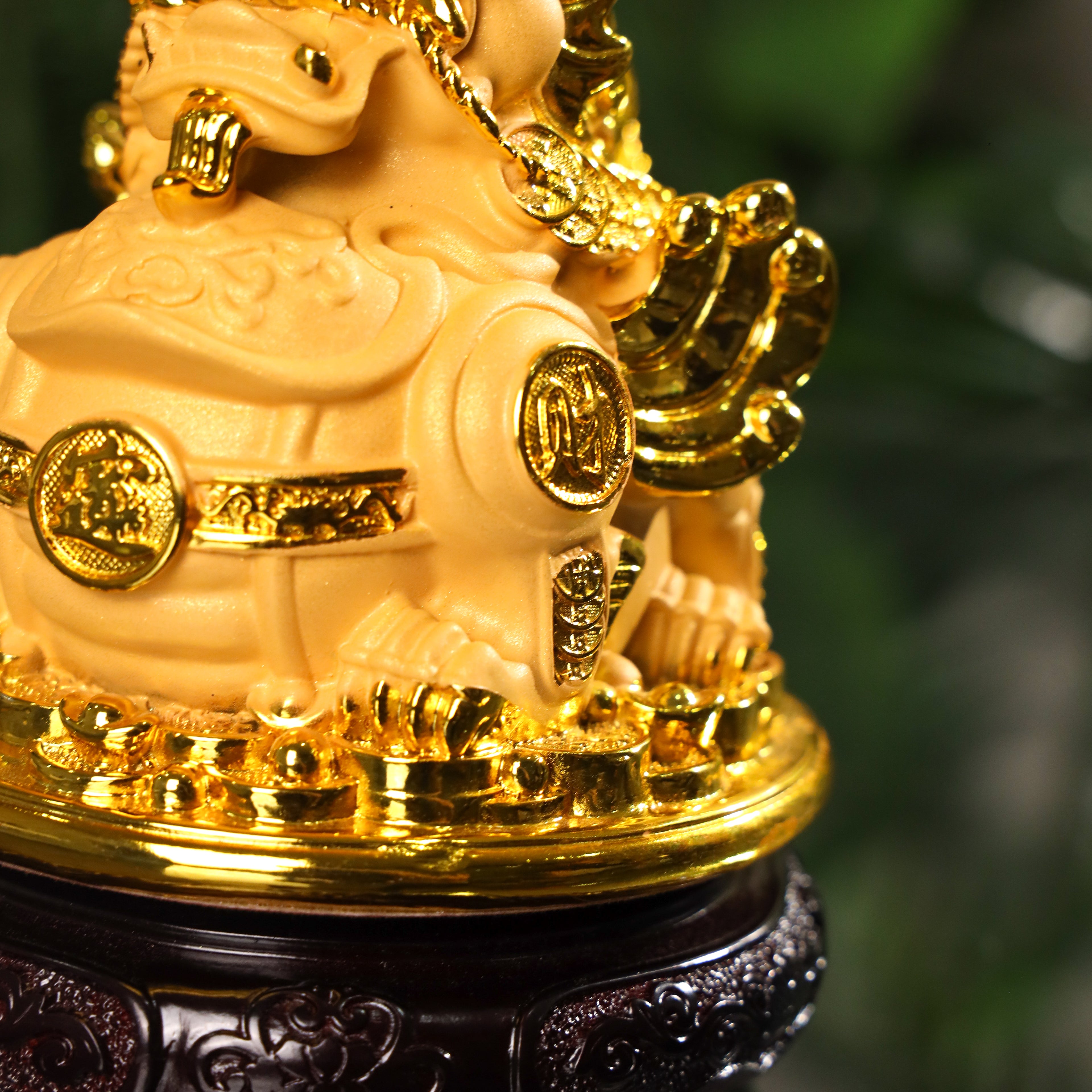 Lucky Golden Pi Yao of Daily Protection 17cm