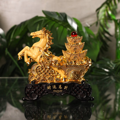 Bring Home Abundance Horse &amp; Treasure 18cm