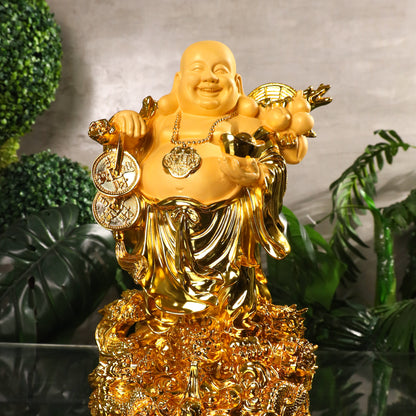 Bless You With Wealth Gold Buddha 37cm