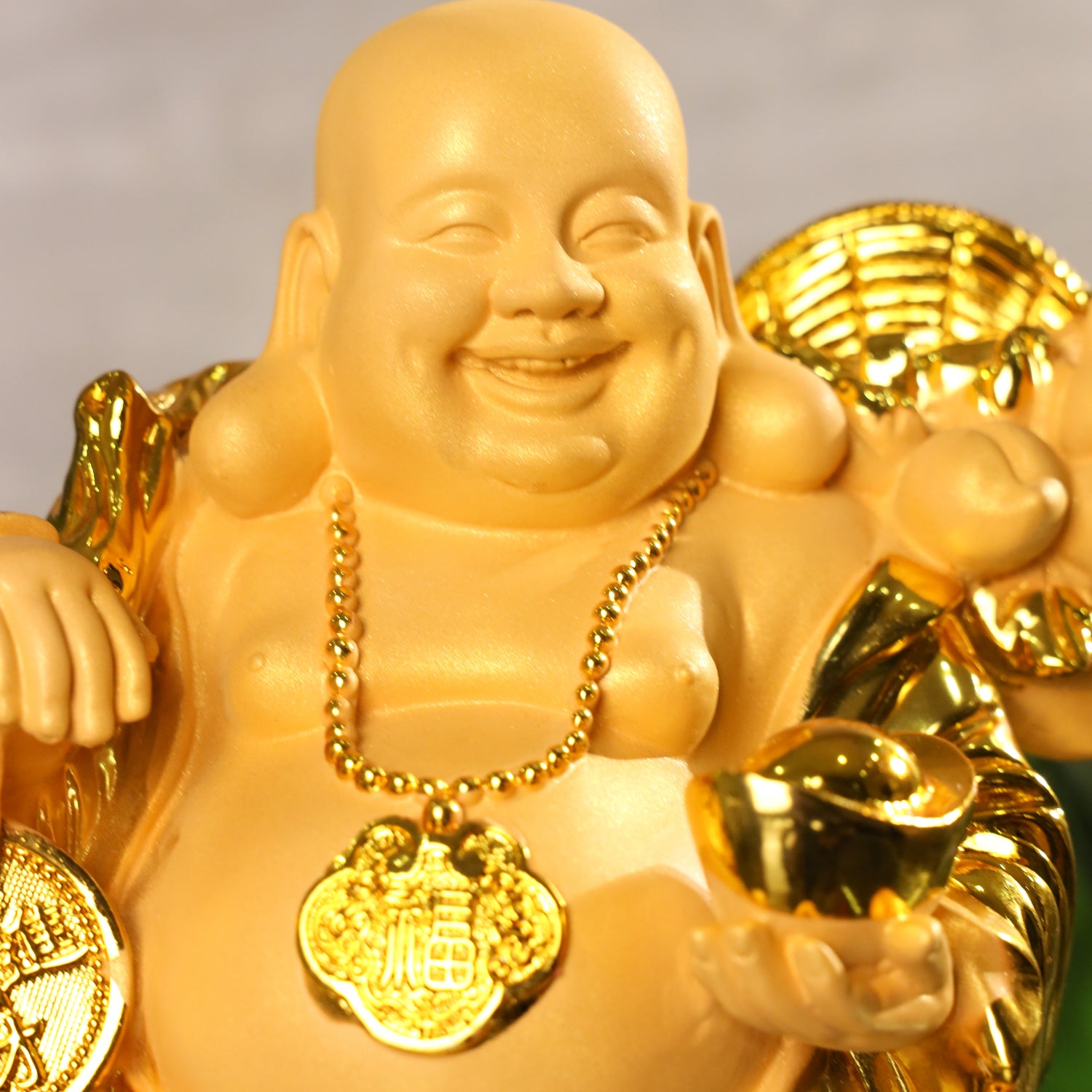Bless You With Wealth Gold Buddha 37cm
