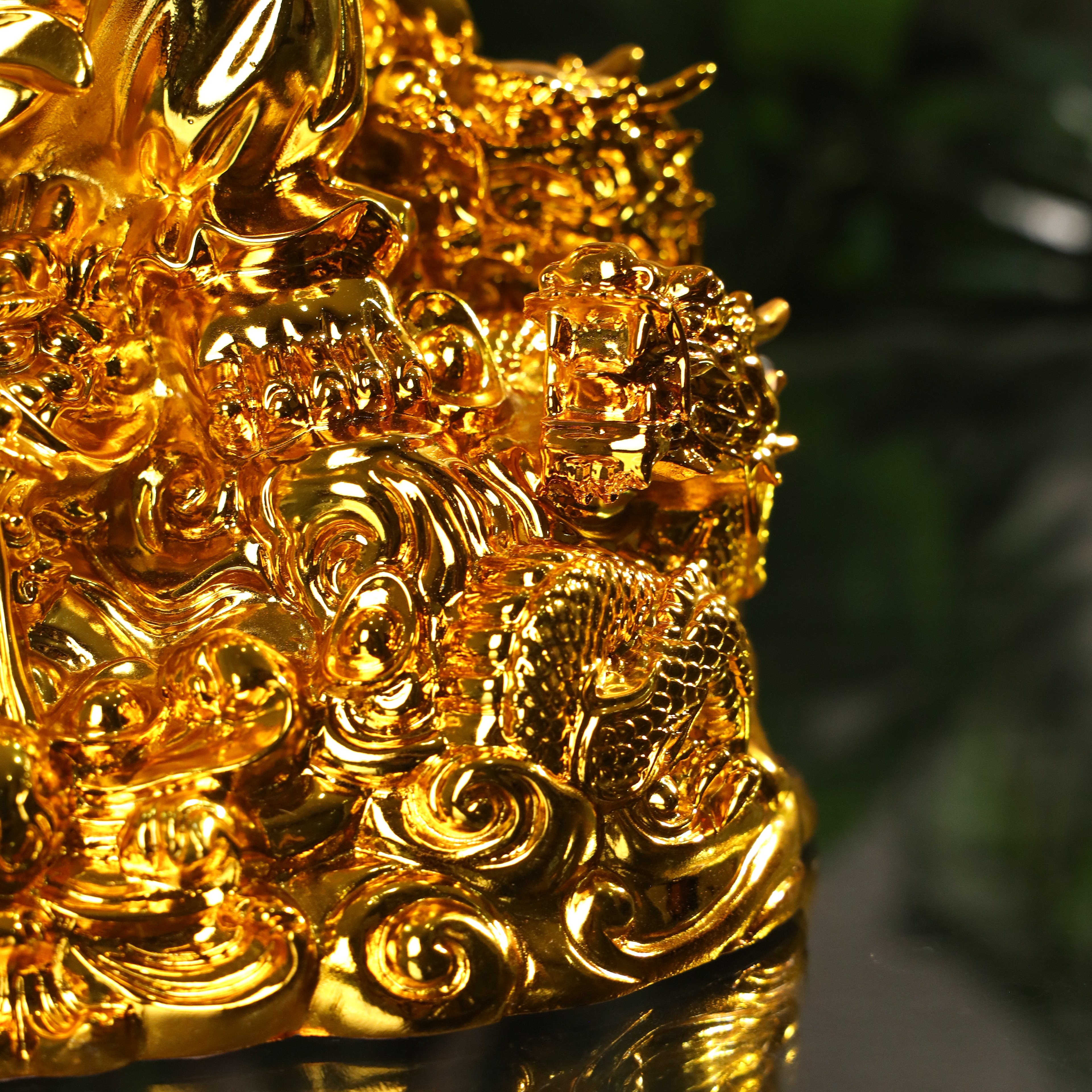 Bless You With Wealth Gold Buddha 37cm