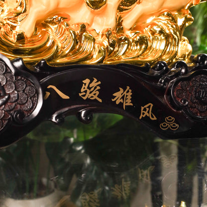 Rising Family of Horses in Pure Success 51cm