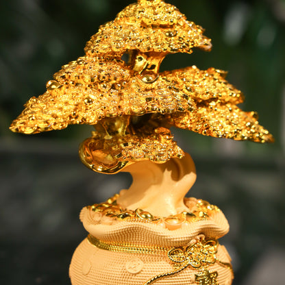 Little Golden Money Tree for Daily Gains 16cm