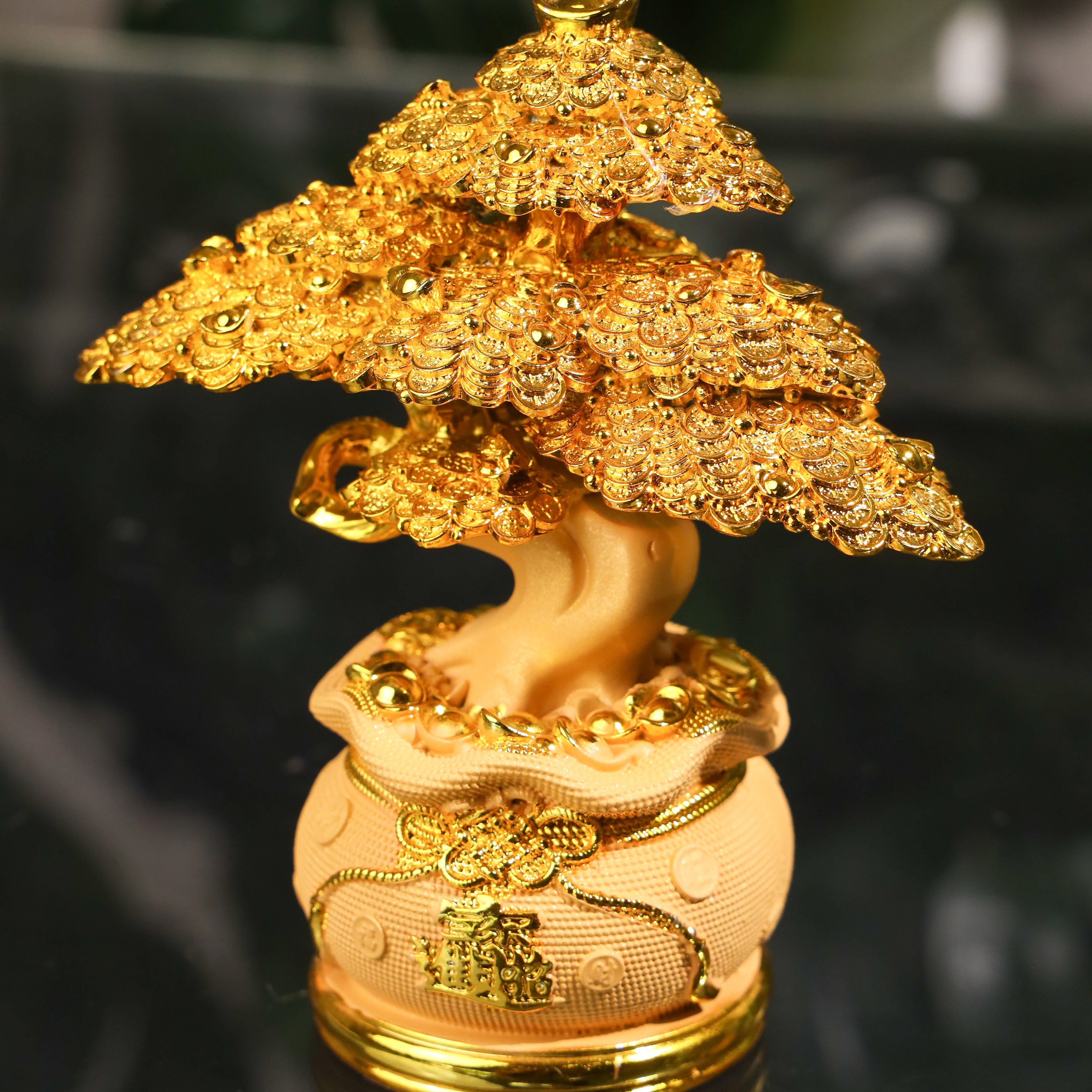 Little Golden Money Tree for Daily Gains 16cm