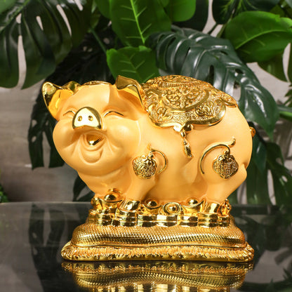 Easy Life Golden Pig of Prosperity 38cm