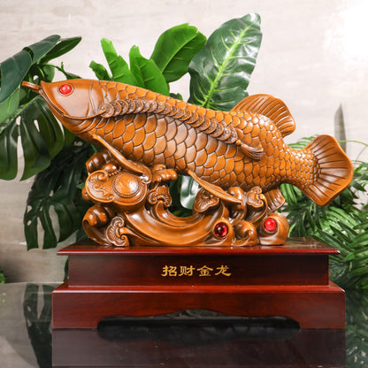 Grand Ancient Arowana of Expanding Wealth 65cm