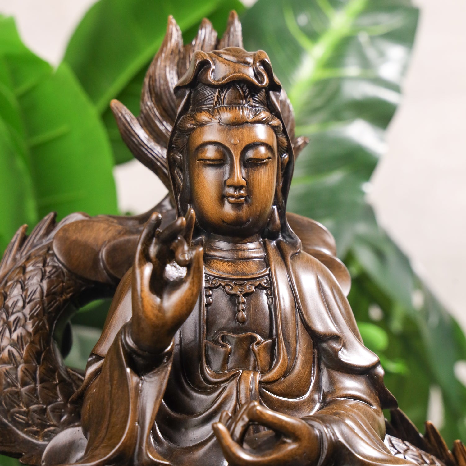 Dragon Lady Guan Yin of Strong Protection 45cm
