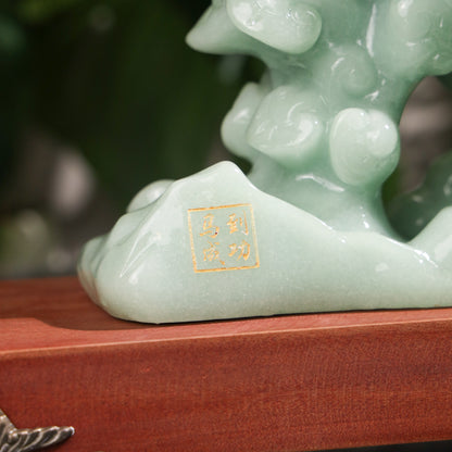 The Elevated Jade Horse of Success 36cm
