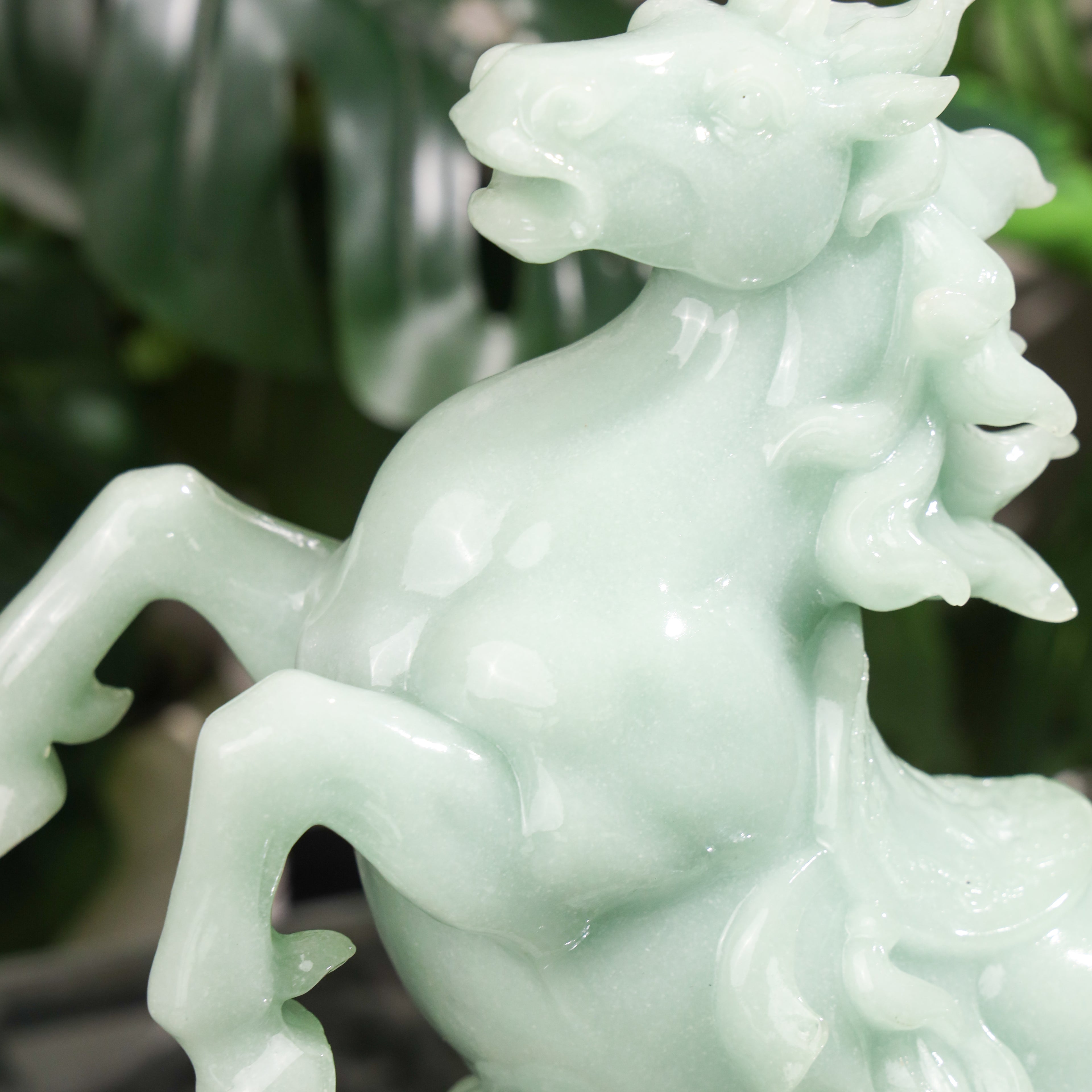 The Elevated Jade Horse of Success 36cm