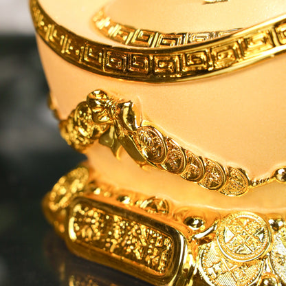 Classic Gold Ingot of Financial Security 15cm