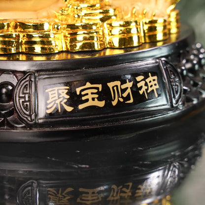 Dominant Power God of Wealth &amp; Dragon 29cm