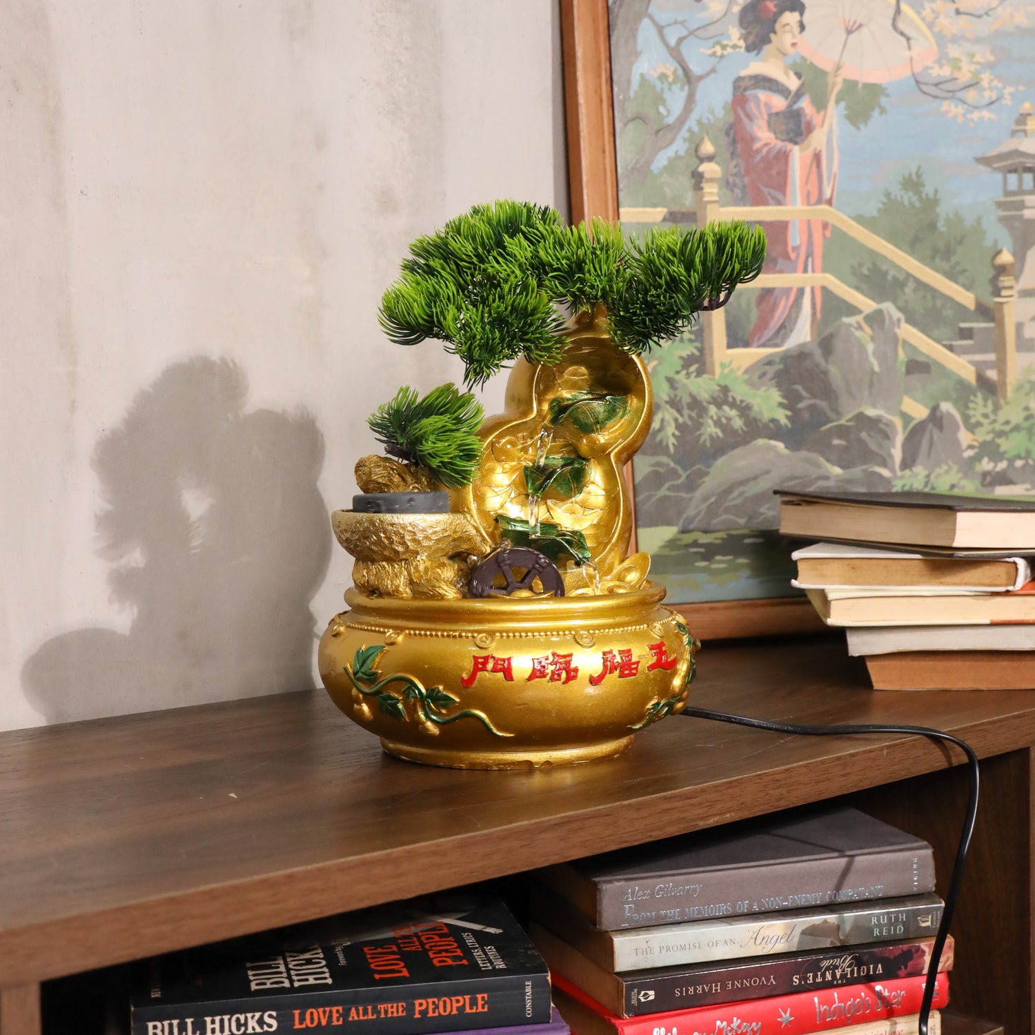 Spring of Good Health Wu Lou Fountain 30cm