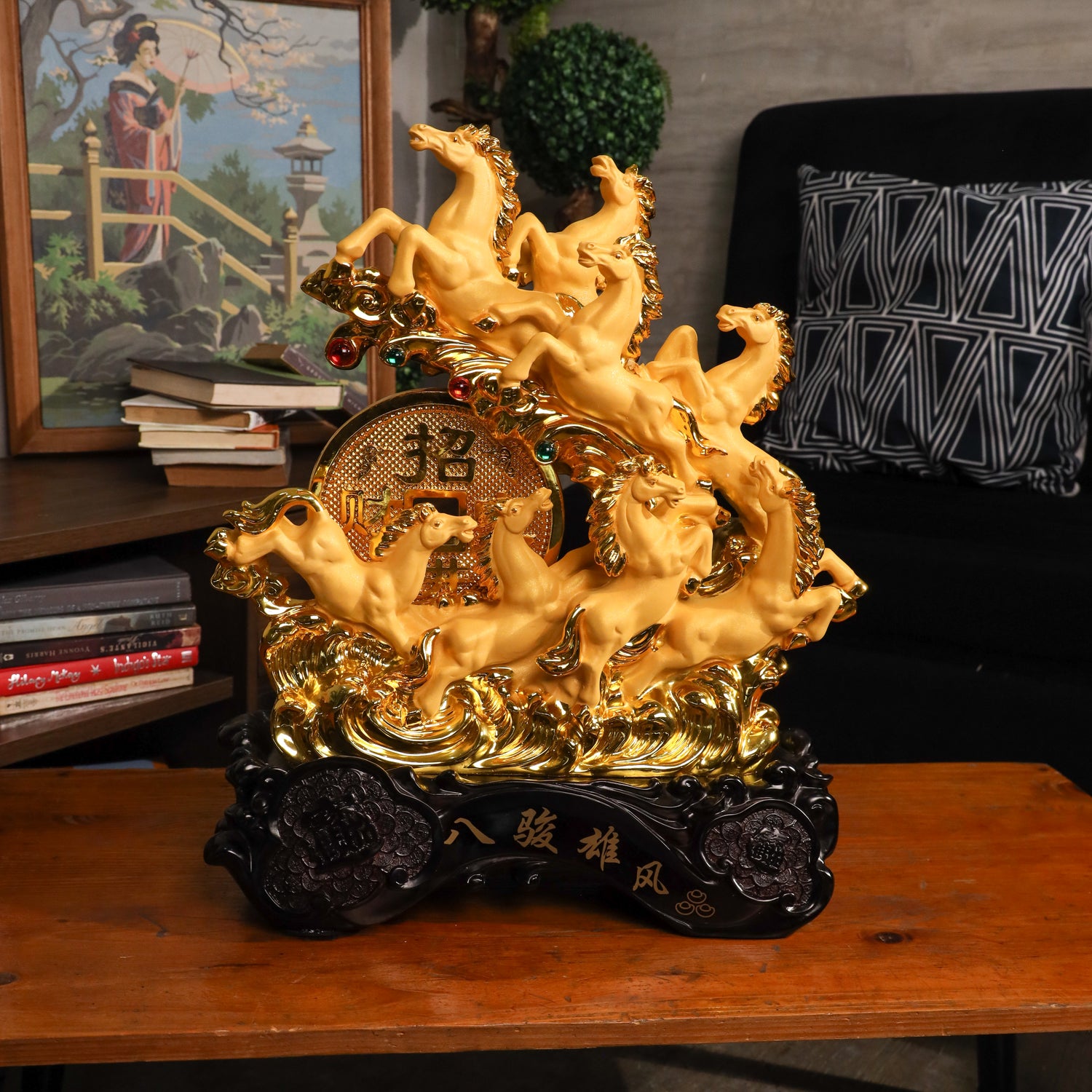 Rising Family of Horses in Pure Success 51cm