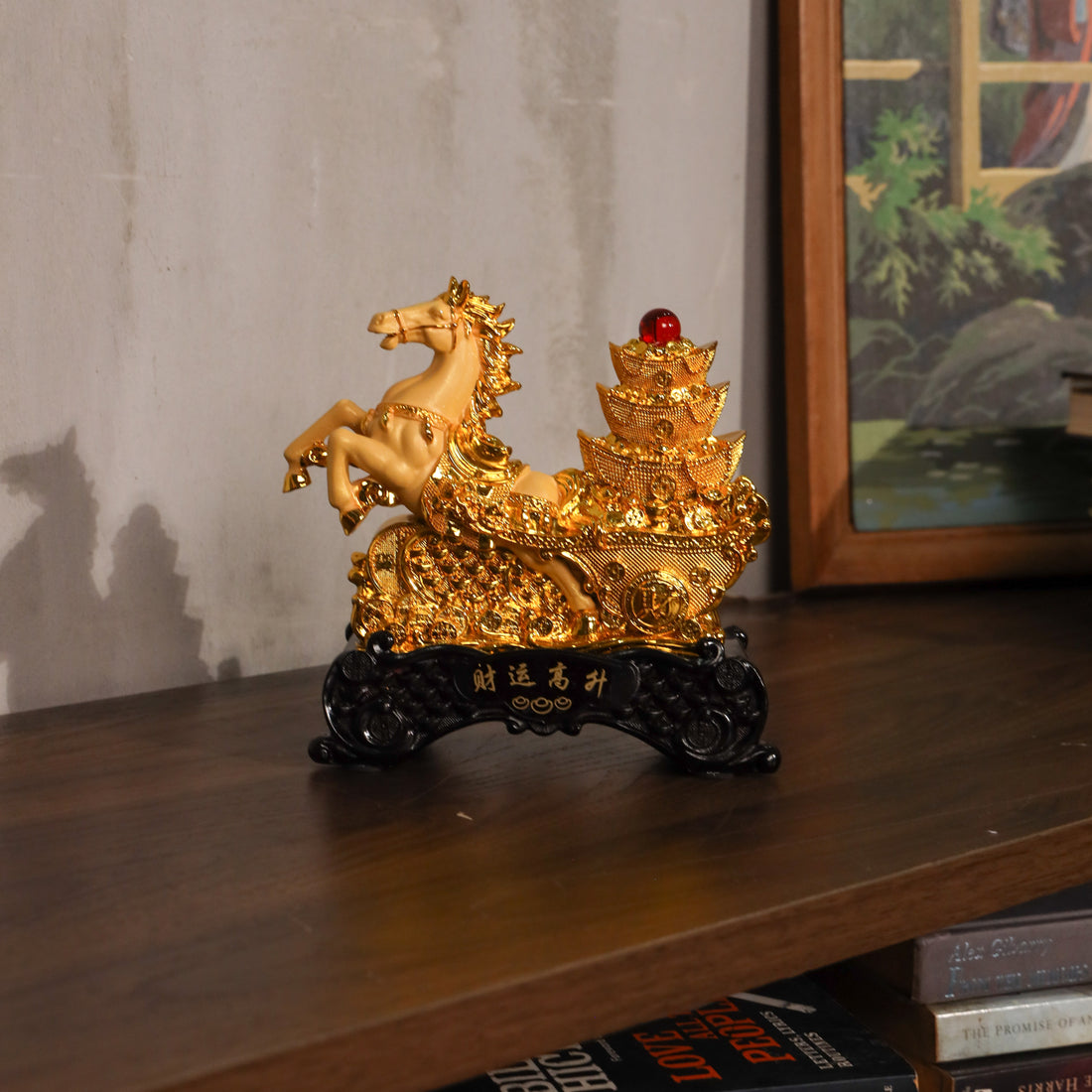 Bring Home Abundance Horse &amp; Treasure 18cm