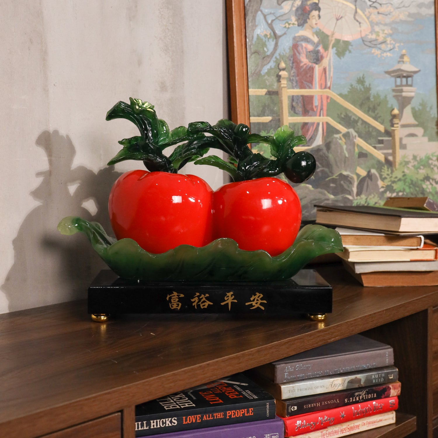 Lucky Pair of Apples for Good Relations 39cm